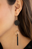 Raw Refinement Black Paparazzi Earrings All Eyes On U Jewelry