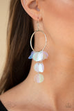 Holographic Hype - Multicolor Paparazzi Earrings All Eyes On U Jewelry