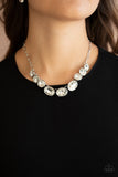 Gorgeously Glacial White Paparazzi Necklace All Eyes On U Jewelry Store 
