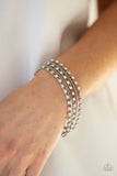 That’s a Smash! White Paparazzi Bracelet All Eyes On U Jewelry Store