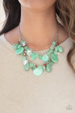 Spring Goddess Green Paparazzi Necklace All Eyes On U Jewelry Store