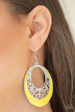 Orchard Bliss Yellow Paparazzi Earring All Eyes On U Jewelry