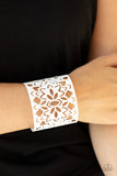 Hacienda Hotspot White Paparazzi Bracelet