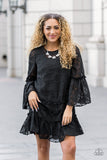 HEIRESS of Them All White Paparazzi Necklace All Eyes On U Jewelry 