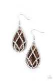Crawling With Couture Brown Paparazzi Earrings All Eyes On U Jewelry 
