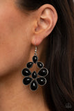 In Crowd Couture Black Paparazzi Earrings All Eyes On U Jewelry Store