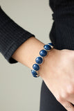 POP, Drop, and Roll Blue Paparazzi Bracelet