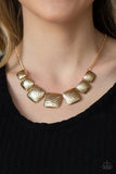 Keeping It RELIC Gold Paparazzi Necklace All Eyes On U Jewelry Store