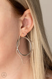 Clear The Way! White Paparazzi Earrings All Eyes On U Jewelry 