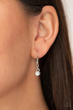 Deluxe Diadem White Paparazzi Necklace All Eyes On U Jewelry Store