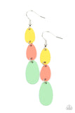 Rainbow Drops Multicolor paparazzi Earrings All Eyes On U Jewelry
