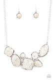So Jelly White Paparazzi Necklace All Eyes On U Jewelry Store