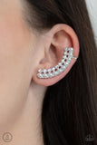 Doubled Down On Dazzle White Paparazzi Earrings All Eyes On U Jewelry