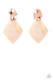 Alluringly Lustrous Copper Paparazzi Earrings All Eyes On U Jewelry