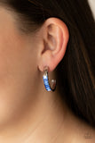 Bursting With Brilliance Blue Paparazzi Earrings All Eyes On U Jewelry
