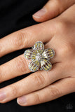 Botanical Ballroom Yellow Paparazzi Ring All Eyes On U Jewelry Store 