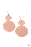 Status CYMBAL Copper Paparazzi Earrings All Eyes On U Jewelry