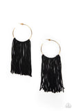 Flauntable Fringe Gold Paparazzi Earrings All Eyes On U Jewelry Store