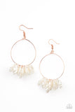 Sailboats and Seashells Copper Paparazzi Earrings All Eyes On U Jewelr