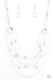 Best POSH-ible Taste White Paparazzi Necklace All Eyes On U Jewelry Store 