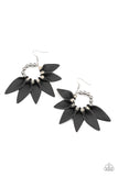 Flower Child Fever Black Paparazzi Earrings All Eyes On U Jewelry