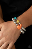 Authentically Artisan Multicolor Paparazzi Bracelet All Eyes On U 