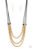 RING to Reason Gold Paparazzi Necklace All Eyes On U Jewelry Store 
