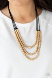 RING to Reason Gold Paparazzi Necklace All Eyes On U Jewelry Store 