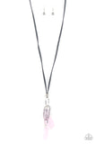 Fundamentally Flirtatious Pink Paparazzi Necklace All Eyes On U