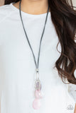 Fundamentally Flirtatious Pink Paparazzi Necklace All Eyes On U