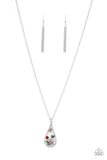 Pop Goes the Perennial Purple Paparazzi Necklace