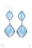 Double Dipping Diamonds Blue Paparazzi Earring All Eyes On U Jewelry