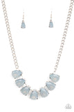 Above The Clouds Silver Paparazzi Necklace All Eyes On U Jewelry Store