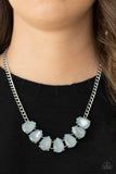 Above The Clouds Silver Paparazzi Necklace All Eyes On U Jewelry Store