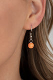 Naturally Essential Orange Paparazzi Necklace All Eyes On U Jewelry