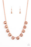 Mystical Majesty Copper Paparazzi Necklace All Eyes On U Jewelry Store