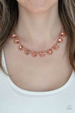 Mystical Majesty Copper Paparazzi Necklace All Eyes On U Jewelry Store