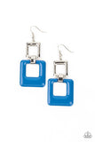 Twice As Nice Blue Paparazzi Earrings All Eyes On U Jewelry