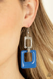 Twice As Nice Blue Paparazzi Earrings All Eyes On U Jewelry