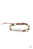 Roaming For Days Green Paparazzi Bracelet All Eyes On U Jewelry Store