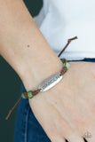Roaming For Days Green Paparazzi Bracelet All Eyes On U Jewelry Store