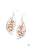 Sweetly Effervescent Multicolor Paparazzi Earrings All Eyes On U 