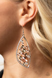 Sweetly Effervescent Multicolor Paparazzi Earrings All Eyes On U 