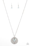 Seaside Shimmer - Blue Paparazzi Necklace All Eyes On U Jewelry