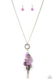 AMOR to Love - Purple Paparazzi Necklace All Eyes On U Jewelry