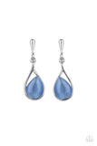 Pampered Glow Up Blue Paparazzi Earrings All Eyes On U Jewelry