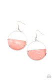 Seashore Vibes Orange Paparazzi Earrings All Eyes On U Jewelry Store