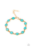 Desert Day Trip Blue Paprazzi Bracelet All Eyes On U Jewelry
