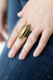 Renegade Radiance Brass Paparazzi Ring All Eyes On U Jewelry Store