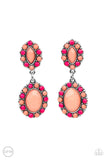 Positively Pampered Orange Paparazzi Earrings All Eyes On U Jewelry 